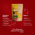 Mammas Basket Premium Banana Chips -  Golden Hug