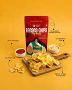 Mammas Basket Premium Banana Chips - Fiery Masala (1 Pack)