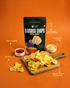 Mammas Basket Premium Banana Chips - Kerala Pepper  (1 Pack)