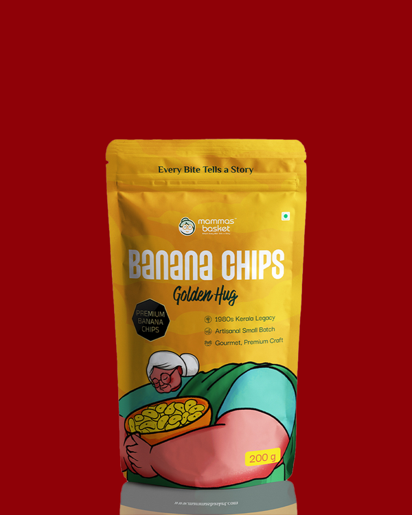Mamma’s Basket Premium Banana Chips – Golden Hug Lite (1 Pack)